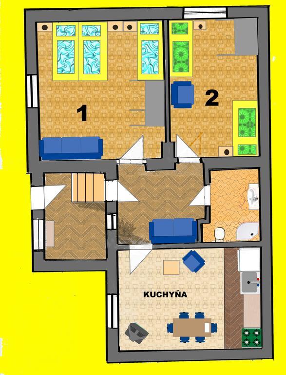 Apartmán u Benkov Lúčky Quarto foto